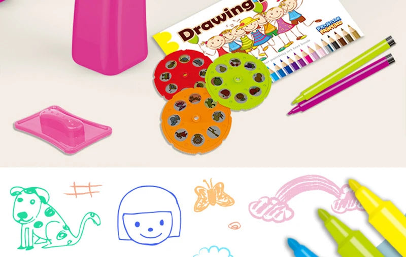 SparkleDraw Projector Fun Table