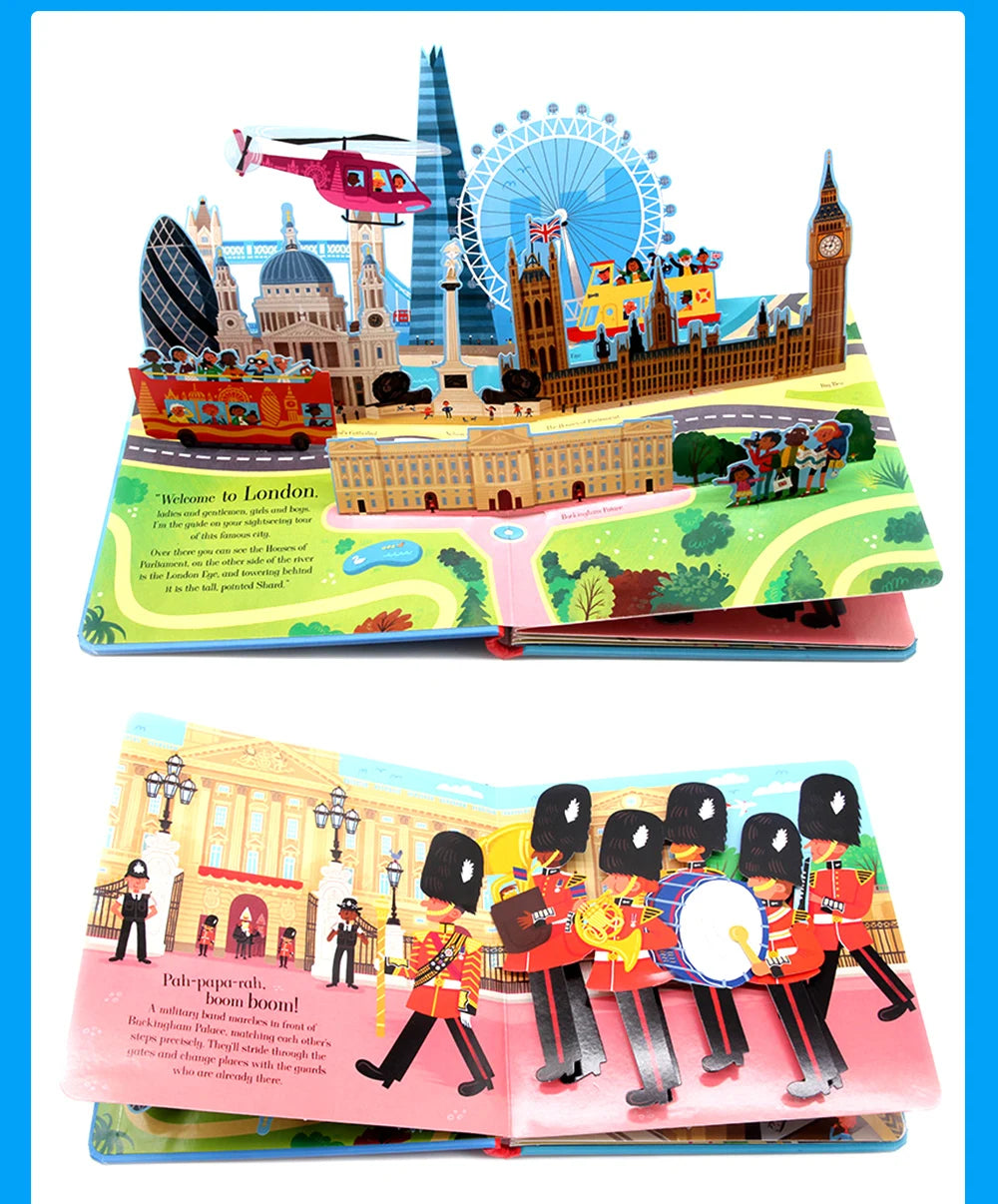 Pop-Up Learning Adventure Books
