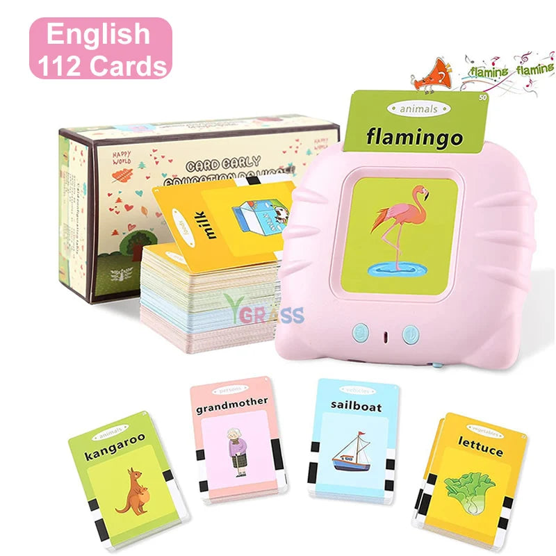 Interactive Language & Learning Flash Cards