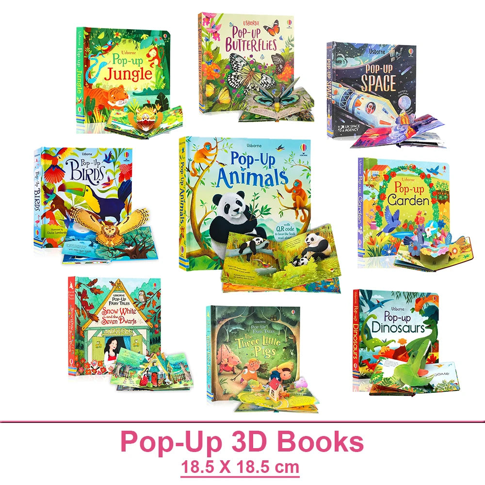 Pop-Up Learning Adventure Books