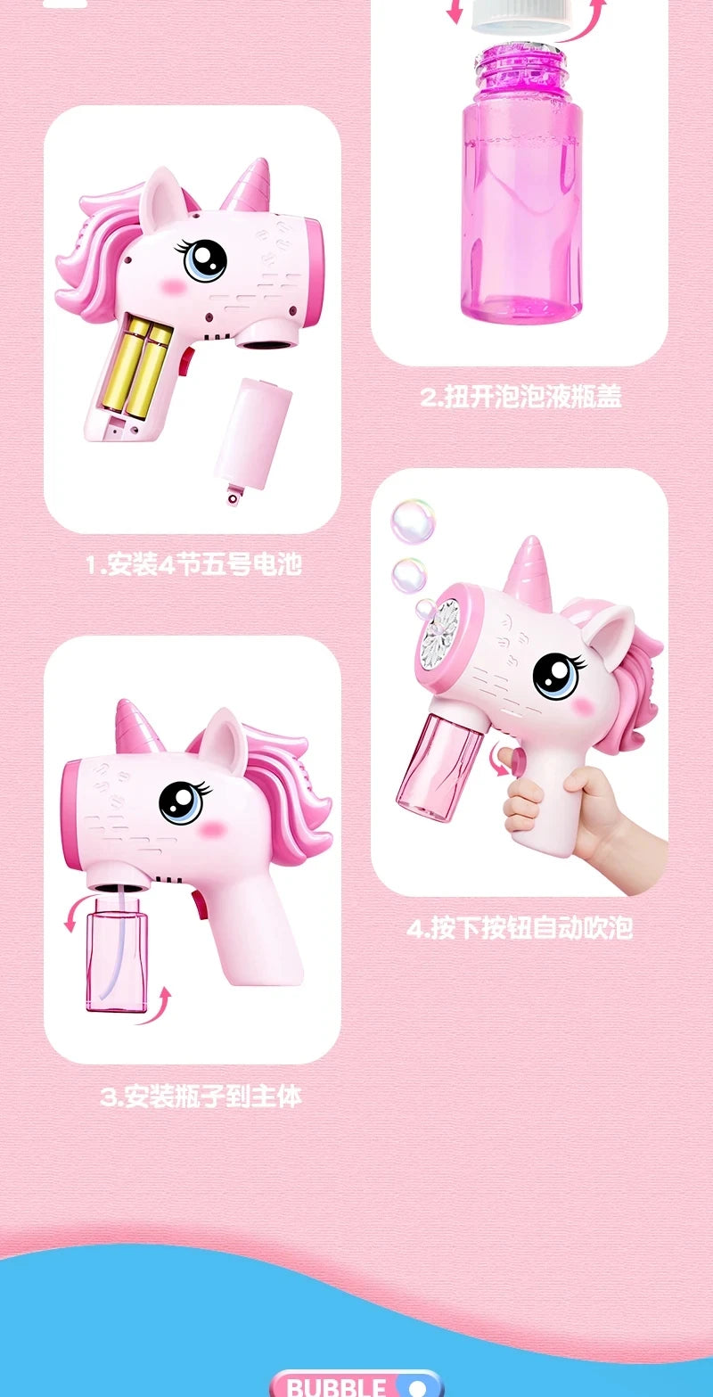 Unicorn Bubble Magic Blower™
