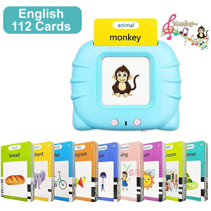 Interactive Language & Learning Flash Cards