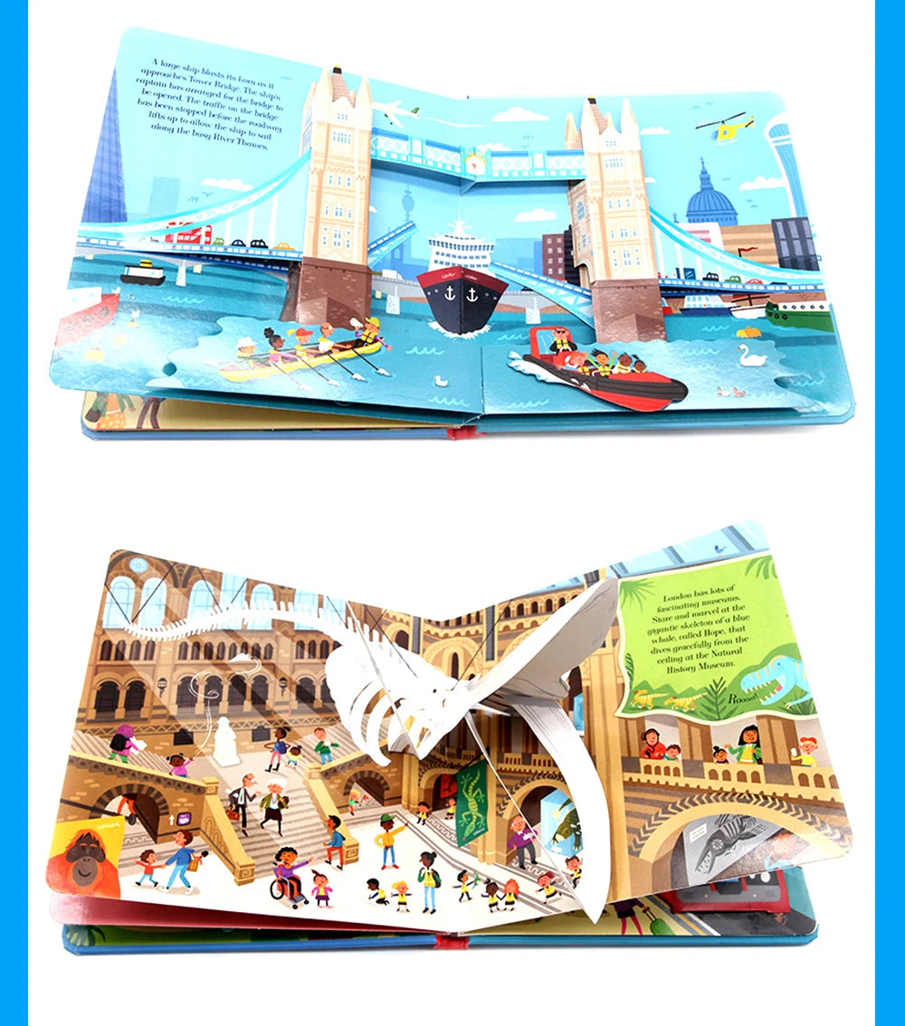 Pop-Up Learning Adventure Books