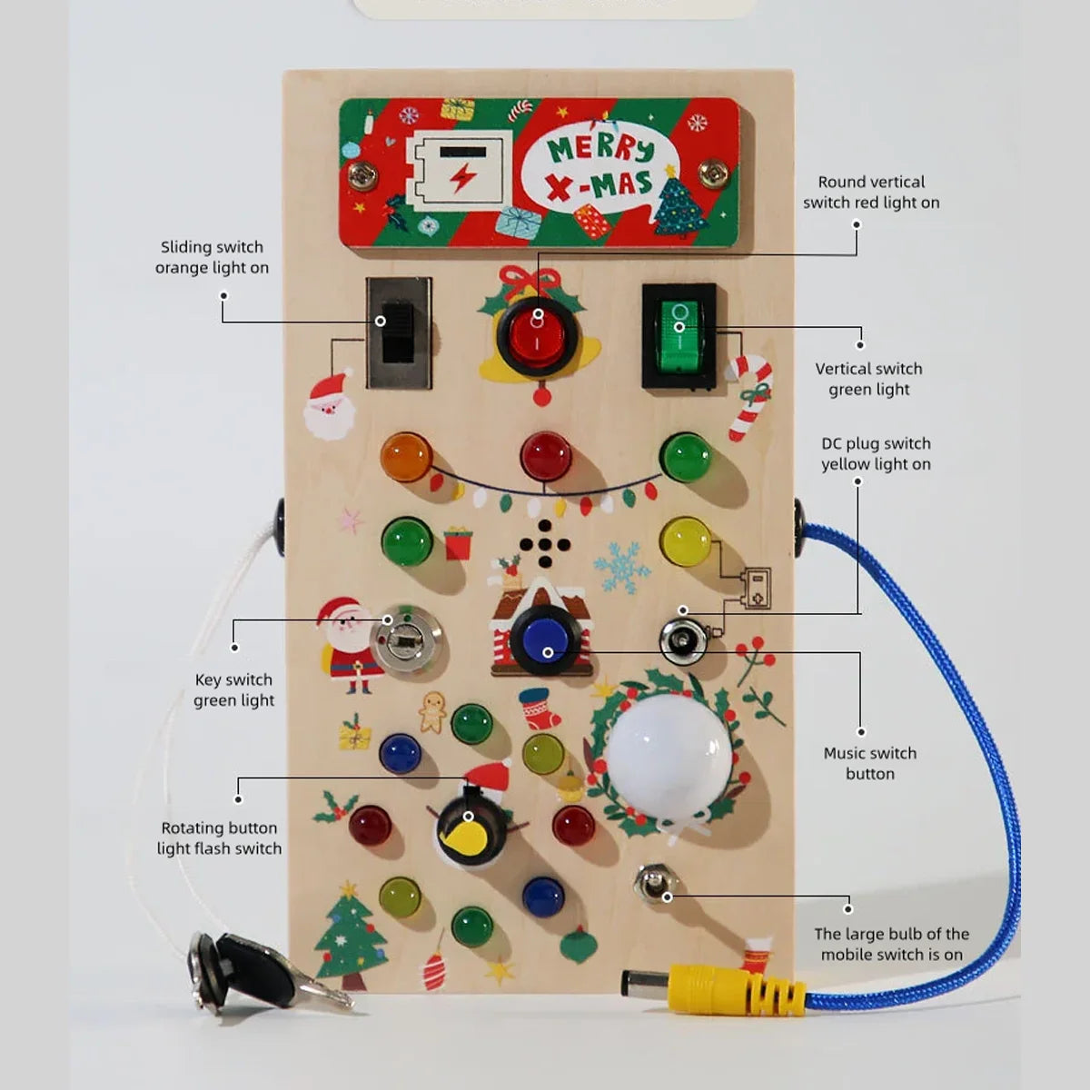 Montessori Explorer Busy Board