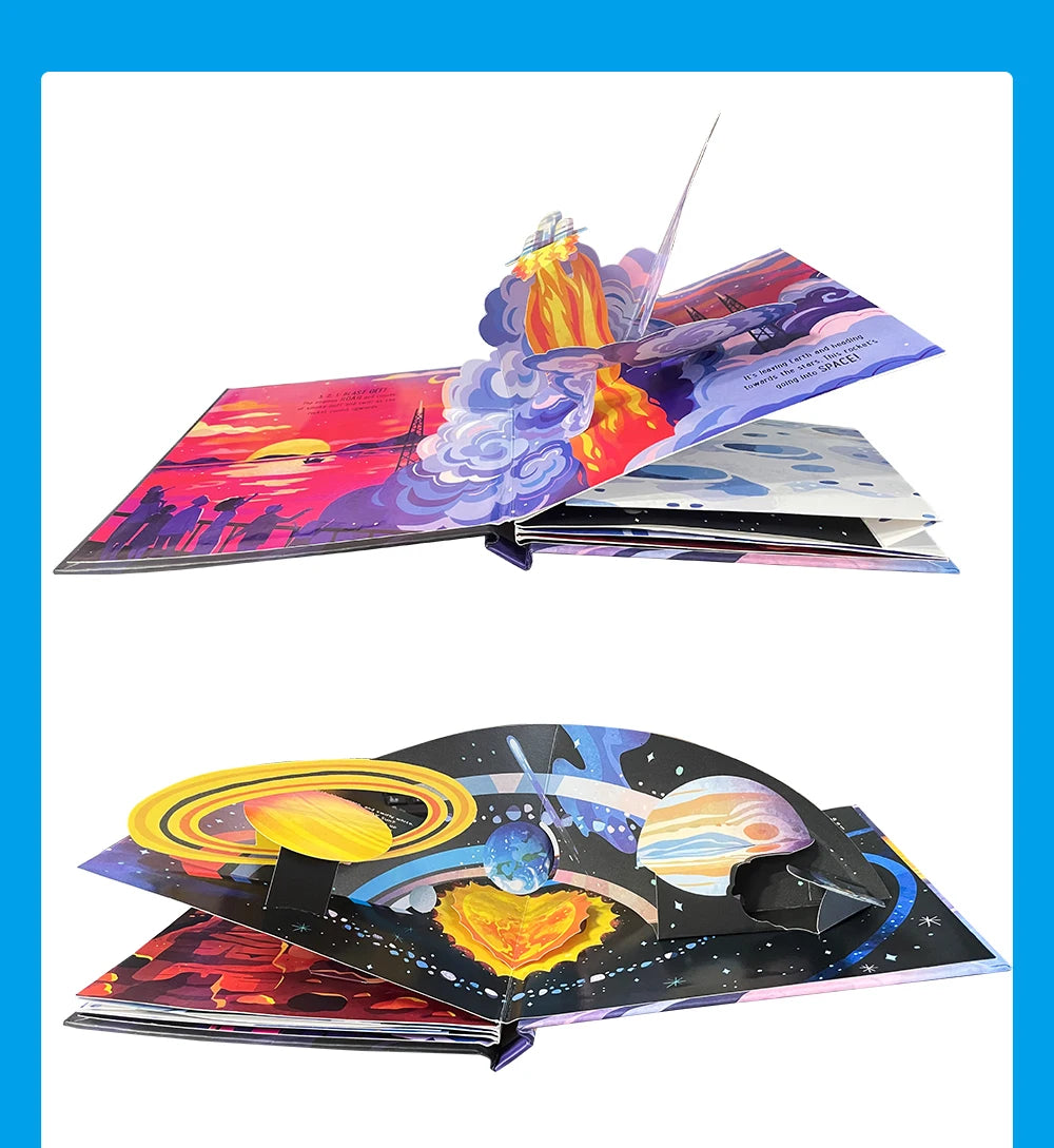 Pop-Up Learning Adventure Books