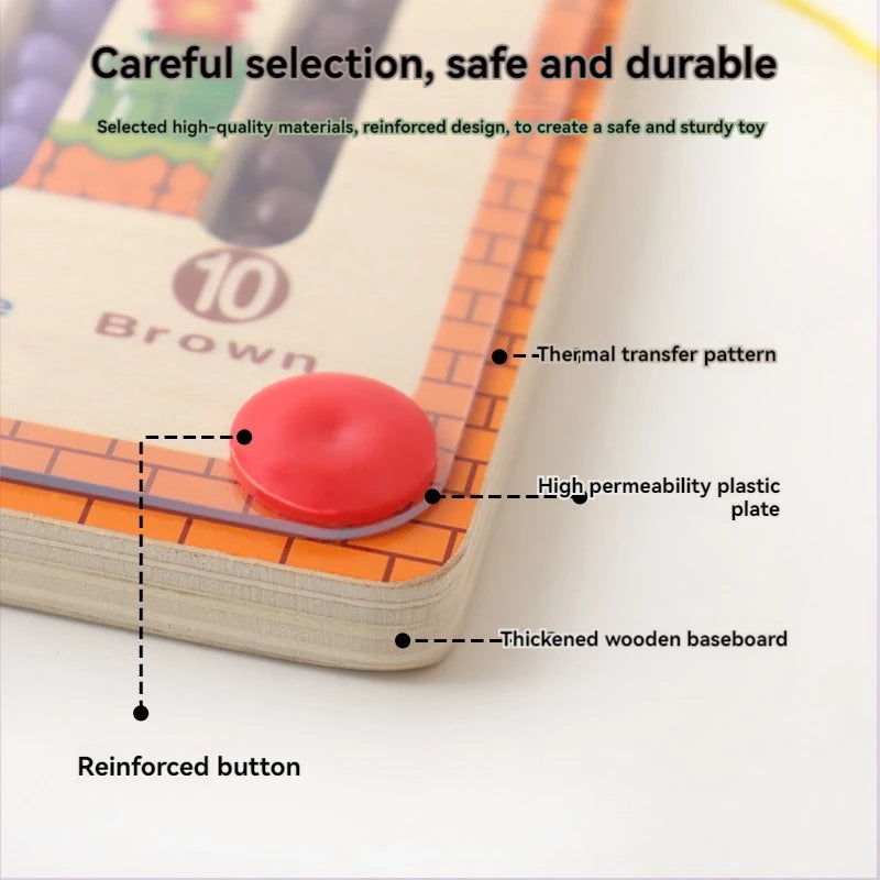 Magnetic Maze Learning Board